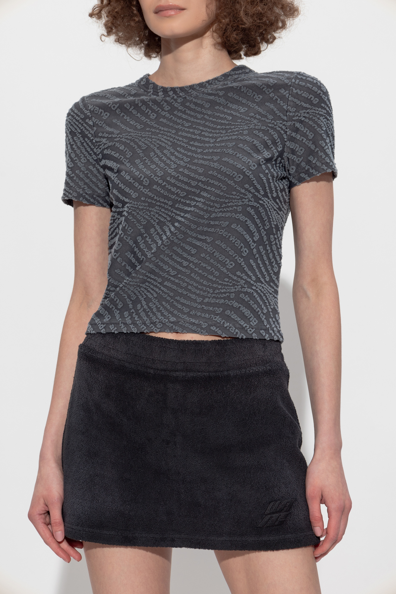 Tシャツ・カットソー Alexander Wang SS24 CAMICIA (UWC1241675 487A) Designer Shirts & T-Shirts For Women | alexanderwang®